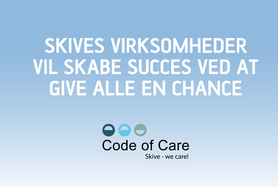 Code of Care Skive logo med vision